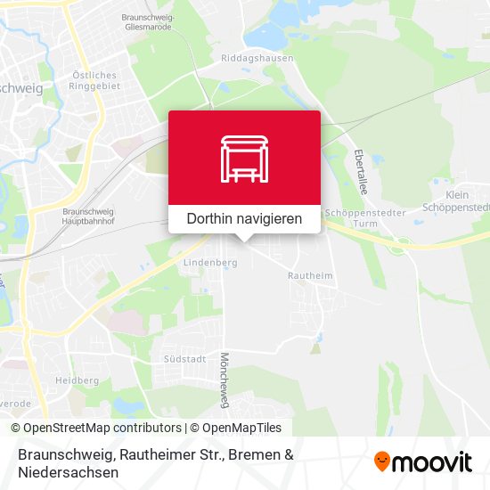 Braunschweig, Rautheimer Str. Karte