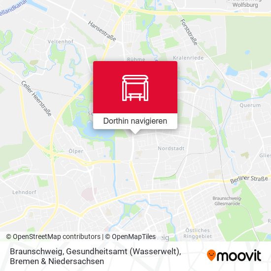 Braunschweig, Gesundheitsamt (Wasserwelt) Karte
