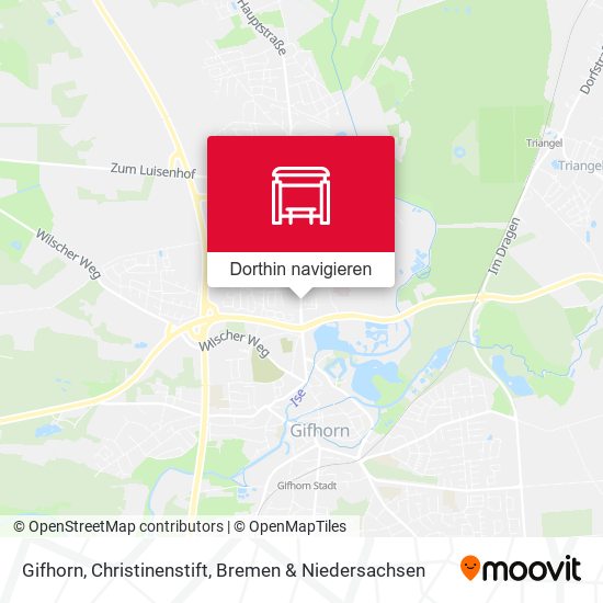 Gifhorn, Christinenstift Karte