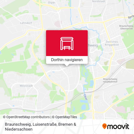 Braunschweig, Luisenstraße Karte