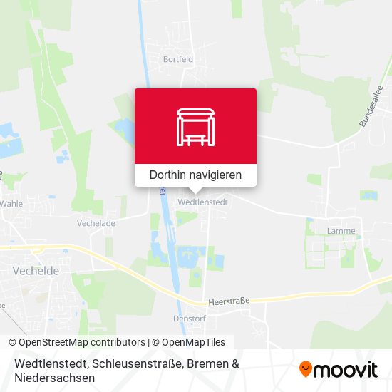 Wedtlenstedt, Schleusenstraße Karte