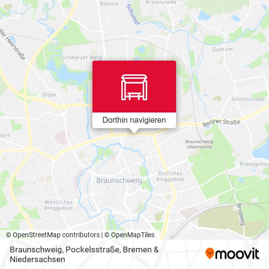 Braunschweig, Pockelsstraße Karte
