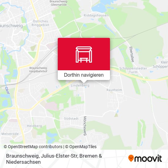 Braunschweig, Julius-Elster-Str Karte
