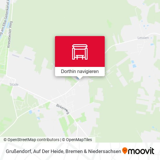 Grußendorf, Auf Der Heide Karte