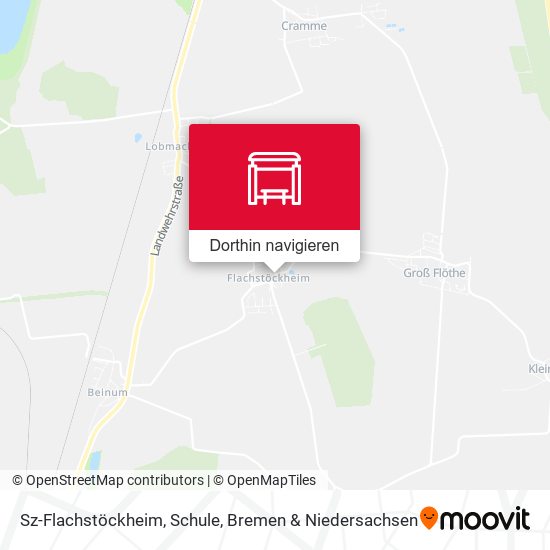 Sz-Flachstöckheim, Schule Karte