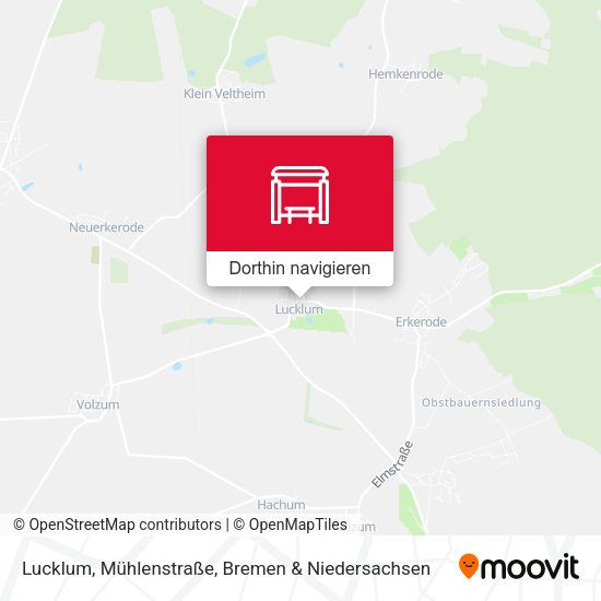 Lucklum, Mühlenstraße Karte