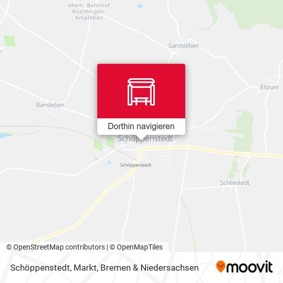 Schöppenstedt, Markt Karte