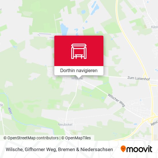 Wilsche, Gifhorner Weg Karte
