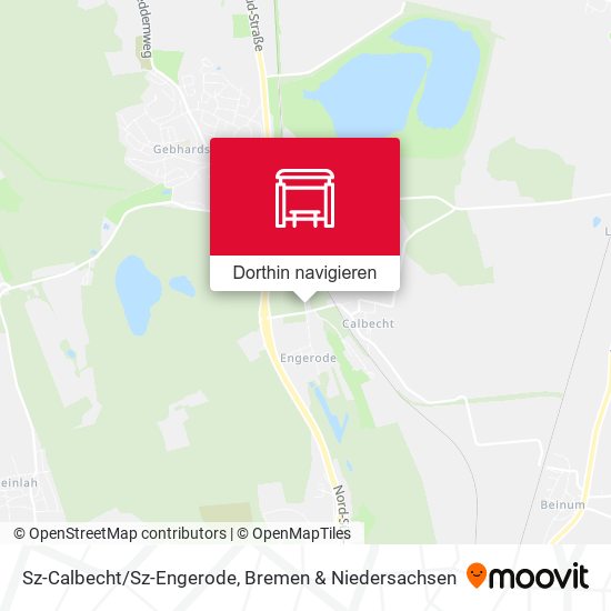 Sz-Calbecht/Sz-Engerode Karte
