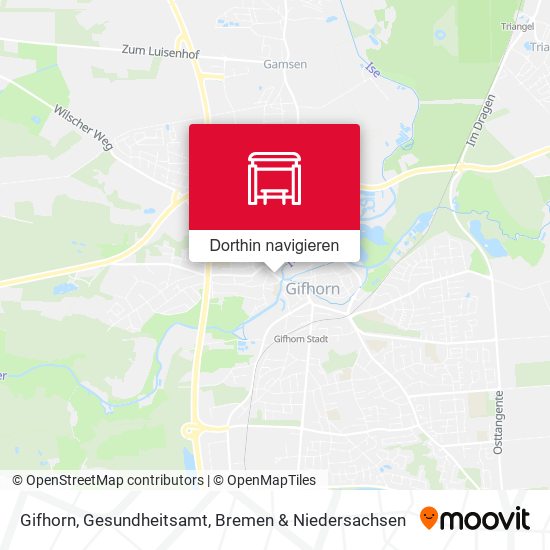 Gifhorn, Gesundheitsamt Karte