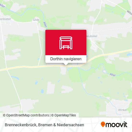 Brenneckenbrück Karte