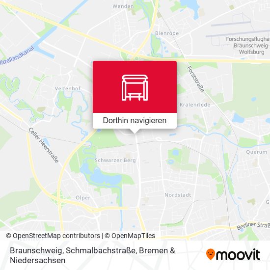 Braunschweig, Schmalbachstraße Karte