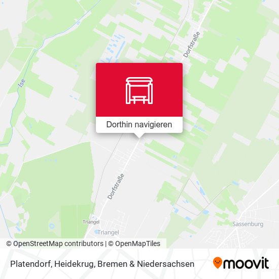 Platendorf, Heidekrug Karte