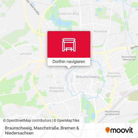 Braunschweig, Maschstraße Karte