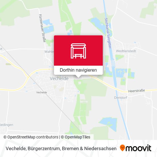 Vechelde, Bürgerzentrum Karte
