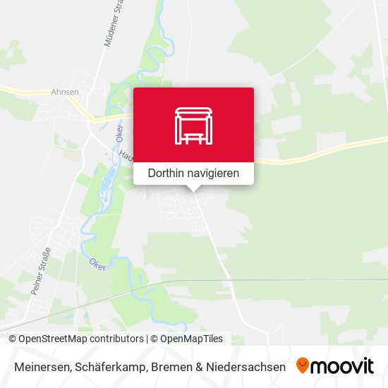 Meinersen, Schäferkamp Karte