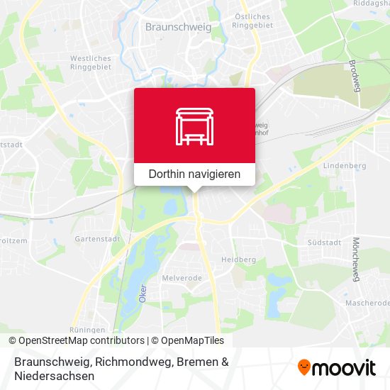 Braunschweig, Richmondweg Karte