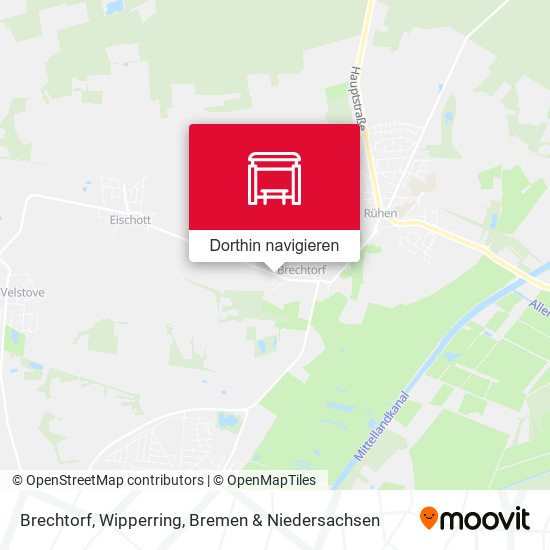 Brechtorf, Wipperring Karte