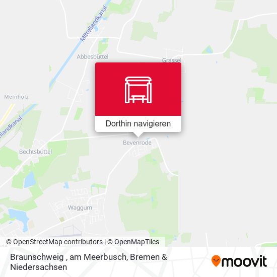 Braunschweig , am Meerbusch Karte