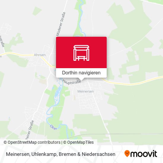 Meinersen, Uhlenkamp Karte