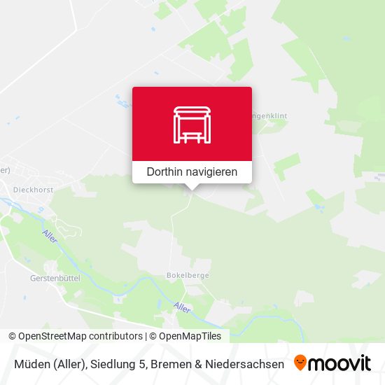 Müden (Aller), Siedlung 5 Karte