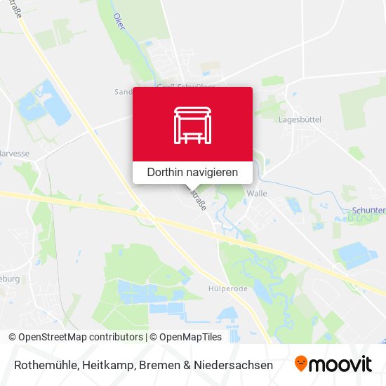 Rothemühle, Heitkamp Karte