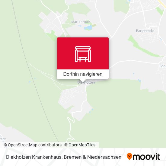 Diekholzen Krankenhaus Karte