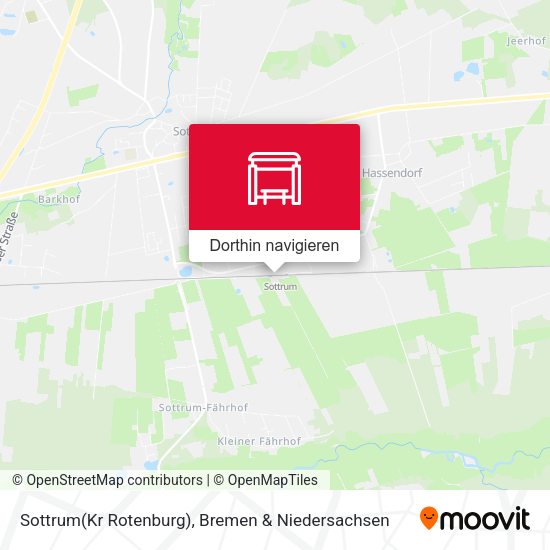 Sottrum(Kr Rotenburg) Karte