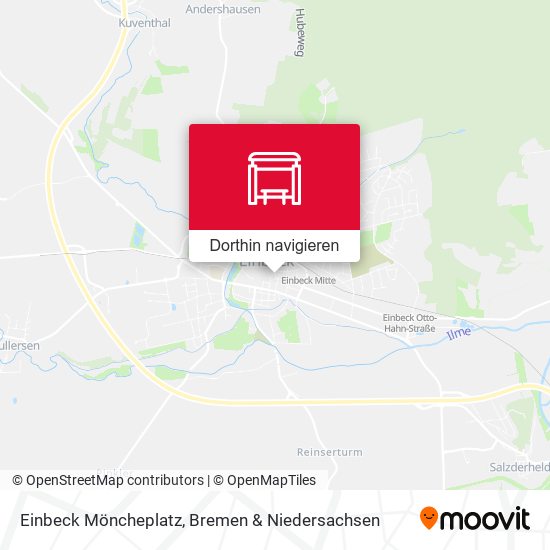 Einbeck Möncheplatz Karte