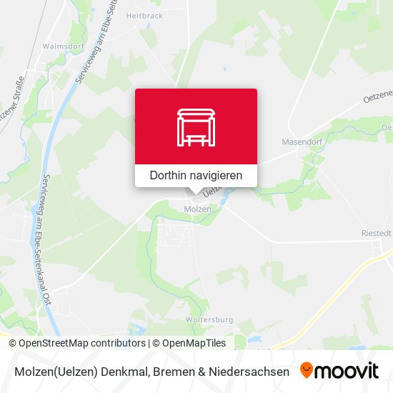 Molzen(Uelzen) Denkmal Karte