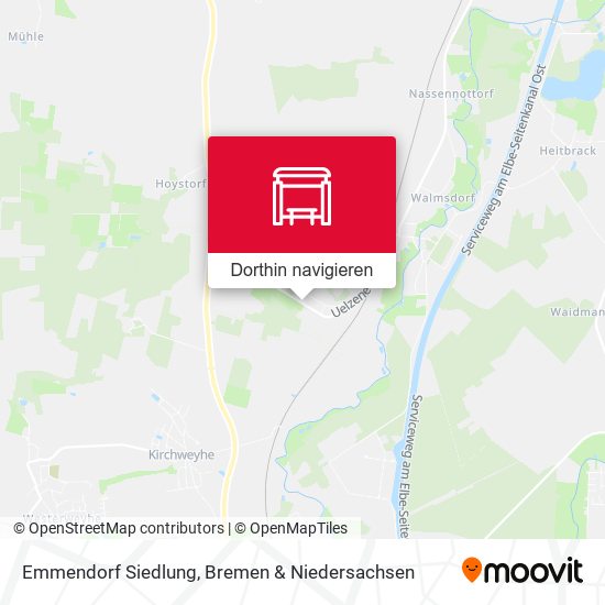 Emmendorf Siedlung Karte