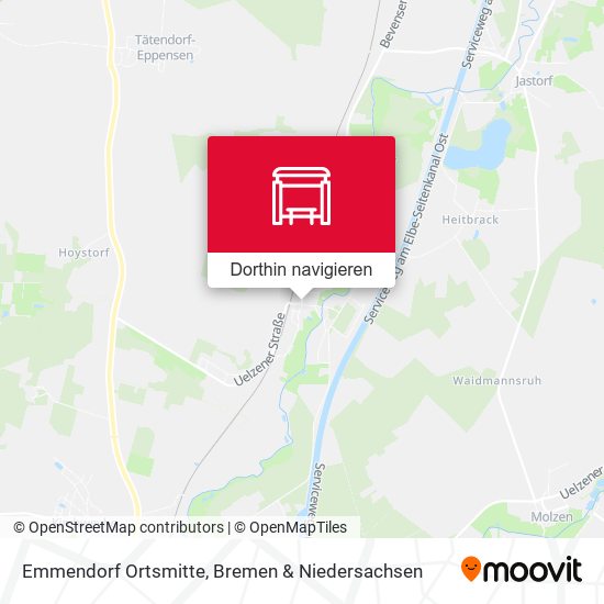 Emmendorf Ortsmitte Karte
