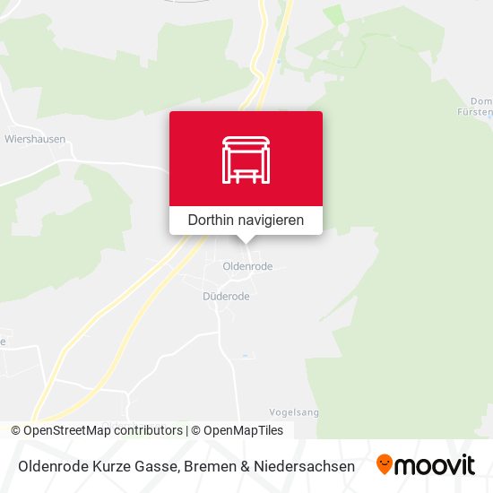 Oldenrode Kurze Gasse Karte
