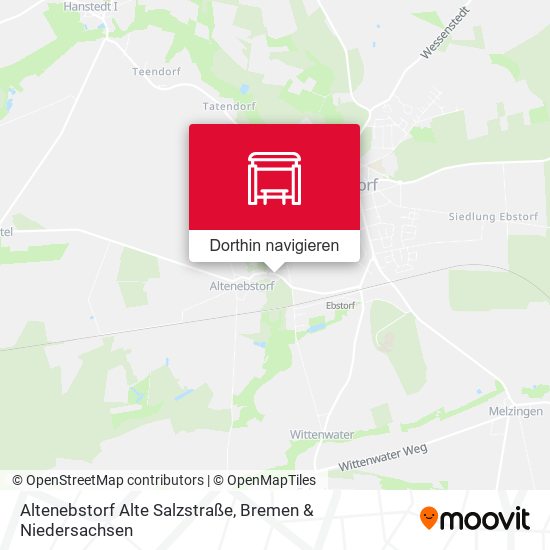 Altenebstorf Alte Salzstraße Karte