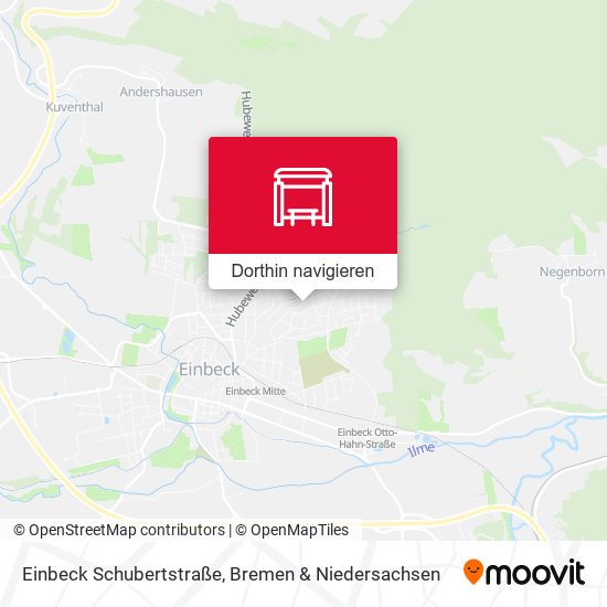 Einbeck Schubertstraße Karte