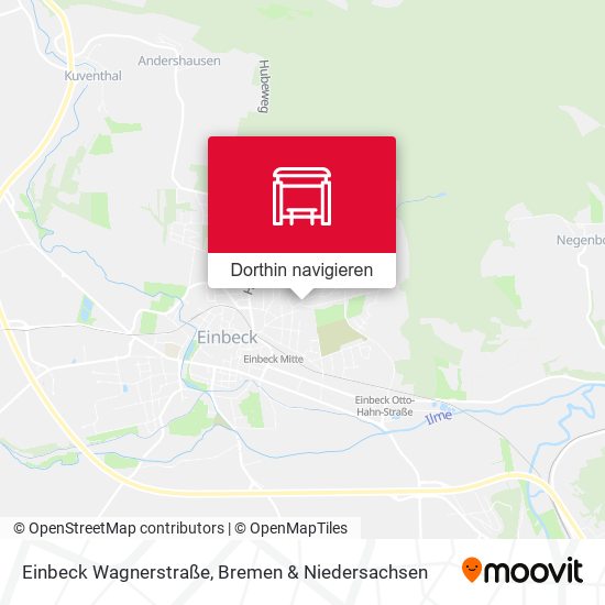 Einbeck Wagnerstraße Karte