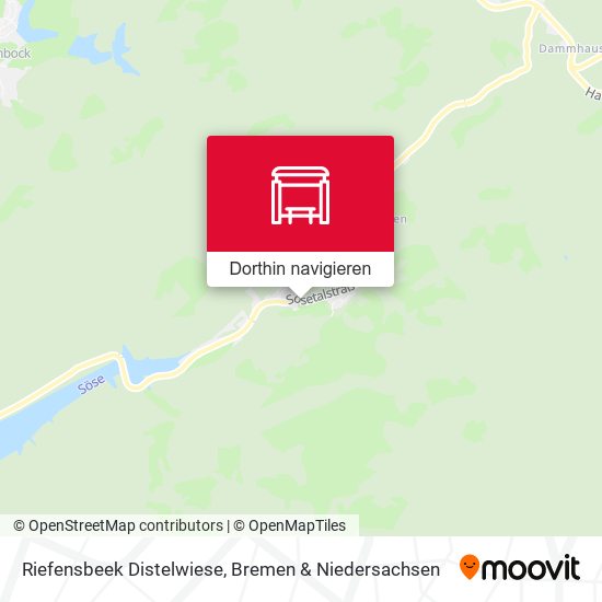 Riefensbeek Distelwiese Karte
