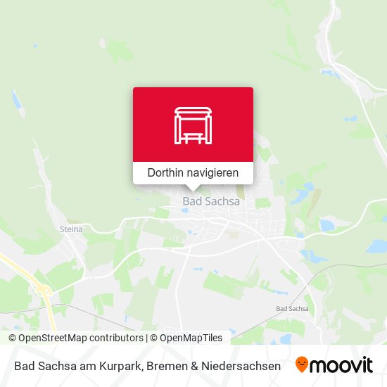 Bad Sachsa am Kurpark Karte