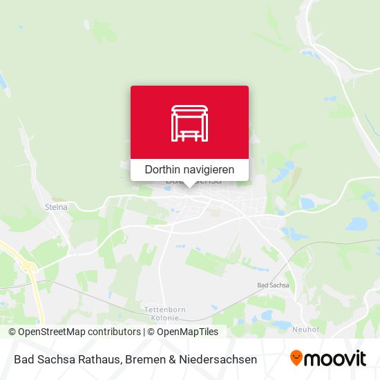 Bad Sachsa Rathaus Karte