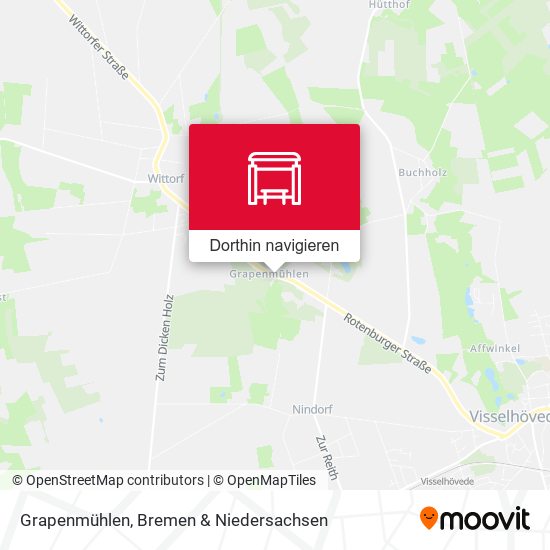Grapenmühlen Karte