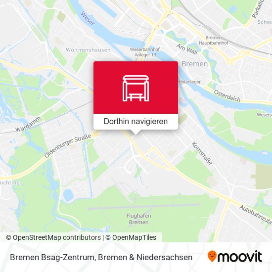 Bremen Bsag-Zentrum Karte