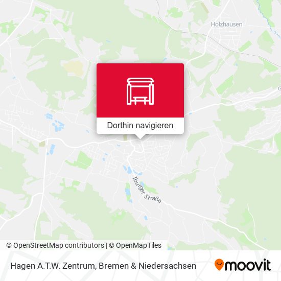 Hagen A.T.W. Zentrum Karte