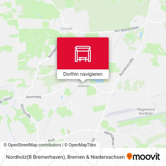 Nordholz(B Bremerhaven) Karte