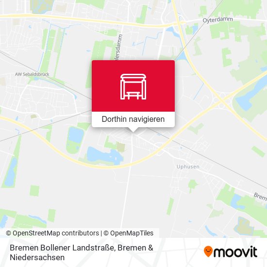 Bremen Bollener Landstraße Karte