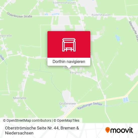 Oberströmische Seite Nr. 44 Karte
