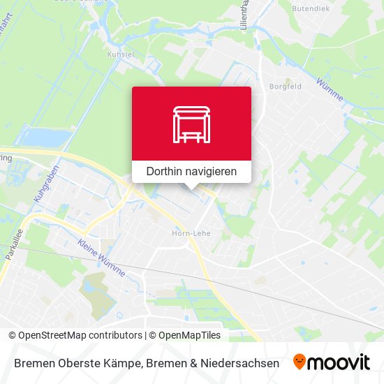 Bremen Oberste Kämpe Karte