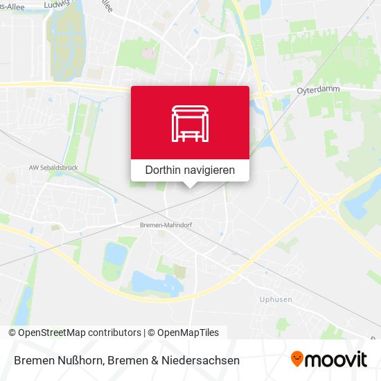 Bremen Nußhorn Karte