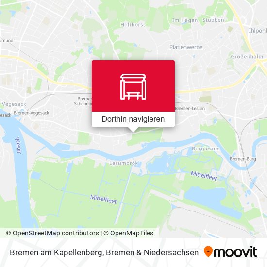 Bremen am Kapellenberg Karte