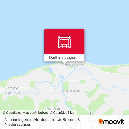 Neuharlingersiel Nordseestraße Karte