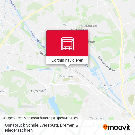 Osnabrück Schule Eversburg Karte